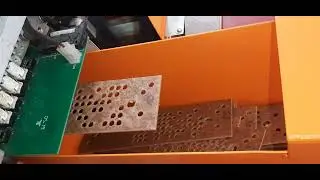 CAD design textiles computerised jacquard card punching machine. 