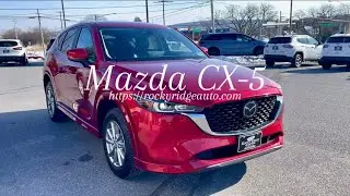 2024 Mazda CX-5 Select All Wheel Drive in RED! Check out this perfect compact SUV for any drive!