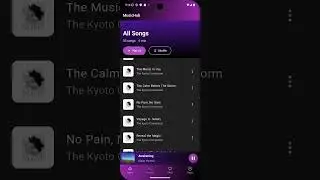 Flutter Music Player App with Modern UI & Features | Complete Tutorial