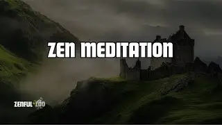 Zen Meditation Music for Deep Calm 🧘&zwj;♂️ Stress Relief & Deep Sleep | Dark Screen After 1 Minute