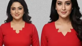 ২ টি গলার ডিজাইন কাটিং ও সেলাই  nackdesing cutting and stitching 2026