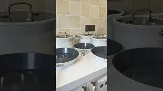 Cooking set Unboxing | The Perfect Puzzle for a Minimalist Kitchen. #stainlesssteel#cookware#kitchen