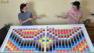 🔵 🎯 Color Ball Sorting Game | Two Players Face-Off
