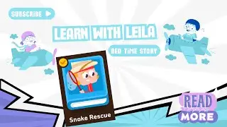 Bedtime Story for Kids 🌙📖 | Snake Rescue Adventure | Calm Storytime Reading #bedtime story for kids