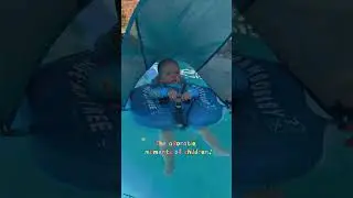 Pool days reimagined &mdash; safe, comfy, and fun with Mambobaby Float #mambobaby #baby #pool #cute