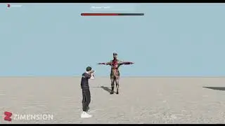 Shooting Enemies with Health bar Display in Just 100 seconds