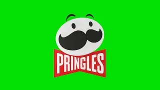 Pringles 3D Logo | Green Screen Background Video