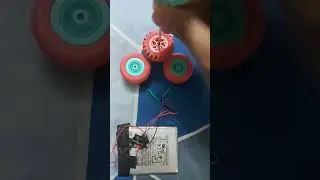 Free Rotation in wheel From DC motor #DC Motor Experimentbaba