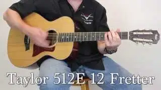 SOLD! Taylor 512E 12 Fret Acoustic Guitar| The Music Gallery