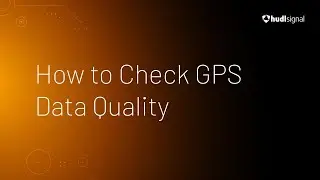 Как проверить качество данных GPS &bull; Сигнал Hudl