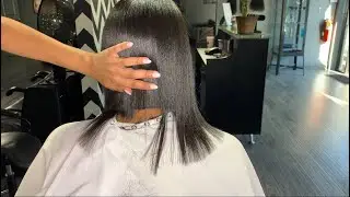 SHE GETS EXCITED EVERY TIME WE CUT HER HAIR