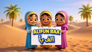 Arabic Alphabet Song | Alifun Baa | الف با | Kids Learning Cartoon