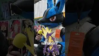 Лукарио любит ядовитых покемонов? @broken.canon.cosplay #cosplay #pokemon #anime #Lucario