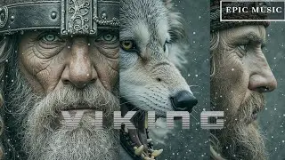 Эпическая Музыка Битвы Викингов ⚔️ Мощный Воинский Звук ~ Дух Белого Волка для Учебы и Фокуса