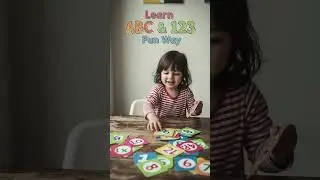 Kids ke liye perfect flash cards 📚👶ABC & 123 fun ke sath sikhaye ✨Order now! Link in bio 👆