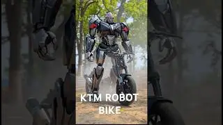 KTM ROBOT BIKE #ai #ktm #shorts #status #explore #asmr #fypシ゚viral #aishorts #aigenerated #aivideo