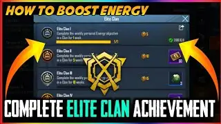 How to complete clan objective ! Personal Energy Objective ! Objective Pubg ! Evo Ground Clan