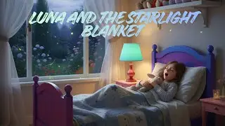 ✨ Luna and the Starlight Blanket 🌙 | A Magical Bedtime Story for Kids | Sleep & Calm Animation
