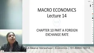 Class 12 Revision Marathon Macroeconomics Chapter 10 Part A Foreign Exchange Rate-by CA Meenal