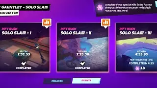 How To Complete  Solo Slam Event (Moco)
