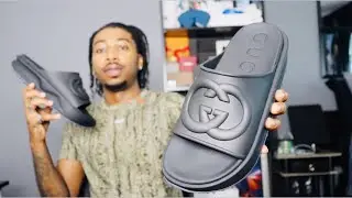 GUCCI INTERLOCKING G SLIDE SANDAL REVIEW + ON FEET‼️