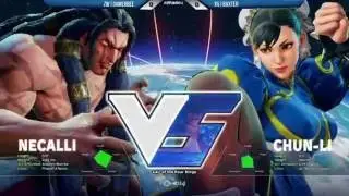 SF5 - ZW|Gamerbee /Necalli/ vs X5|Baxter /Chun-Li/ OzHadou Nationals 14