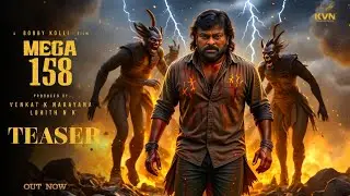 Mega 158 Official Teaser | Chiranjeevi | Boby | Thaman | Mega 158 First look Teaser | Mega 158