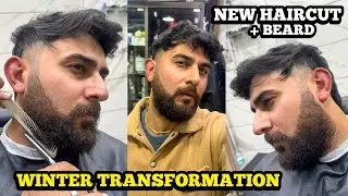 Winter Look Transformation 2026 | New Haircut & Beard Trim for Sardiyon | Look 10X Better Instantly