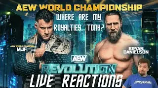 AEW REVOLUTION 2023 LIVE REACTIONS!