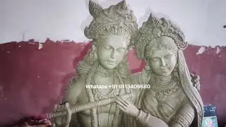 Radha krishna murti fiber || राधा कृष्णा मूर्ति फाइबर कास्टिंग @MOULD_MURTI_MARKET
