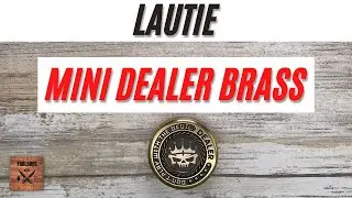 Lautie Mini Dealer Brass Spinner Fidget Toy. Fablades Full Review