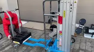 BD400 Heavy Duty Electric Material Lifter Trolley 250Kg