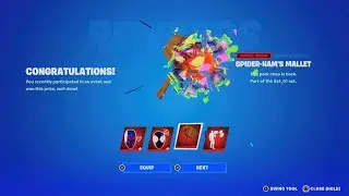 FREE Spiderman Pickaxe and EmoteFortnite ch4 season 2