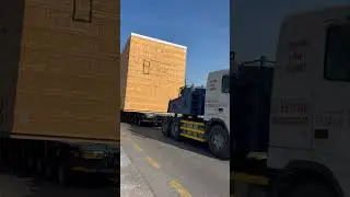 Sparrow heavy transport escorting with Saudi police jubel to Jafura