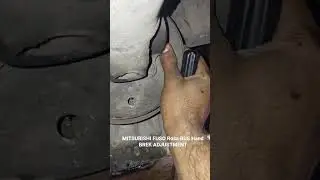 || HOW TO ADJUST || MITSUBISHI FUSO ROSA BUS|  🚌 | DIESEL ENGINE || MODEL 2014 || HAND || BREK ////