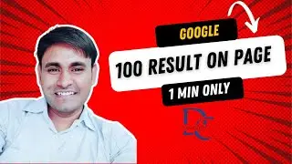 Google search result 100 page view