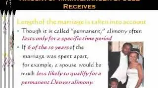 How to Request a Denver Alimony