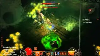 Diablo 3 - Korppi Barbarian Solo - Nightmare Queen Aranea