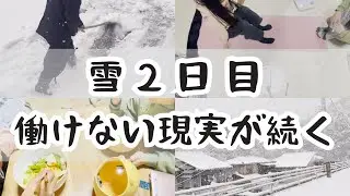 【シングルマザVlog】また雪のせいで出勤3時間で早退…給料が削られる…