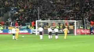 Shevchenko's penalty Ukraine 1-0 England 10.10.09