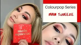 COLOURPOP SERIES #1 MAIN SQUEEZE EYESHADOW TUTORIAL {quick and easy date night look}
