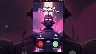 Ultra Robot call ringtone #ultraman #iphone #ytshort
