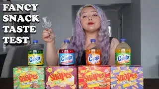 Fancy Taste Test - Shapes & Creaming Soda Pairings