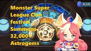 Monster Super League : Clan Festival 32,000+ Astrogem Summons