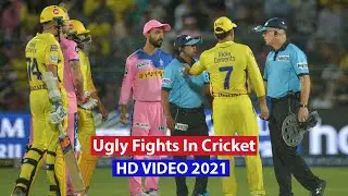 😡Top 5 High Voltage 😠Fights In Cricket Ever 2020 | Cricket Fights | Cricket Best Clips