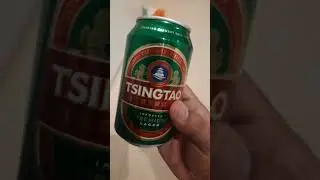 Tsingtao Beer from China  #ChineseBeer #Chineselager #tsingtao