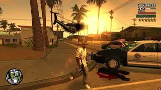 GTA San Andreas - El Corona Rampage and Shootout + Six Star Escape
