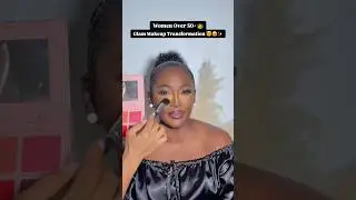 WOMEN OVER 50+ MATURE MAKEUP TUTORIAL😍✨ join my makeup masterclass to learn more‼️