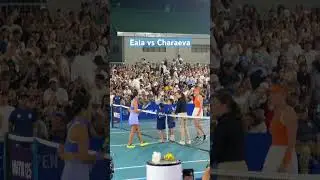 Alex Eala vs Alina Charaeva Pre-Match Coin Toss & warmup | Philippine Women&rsquo;s Open 🤳 @nikkidreyes
