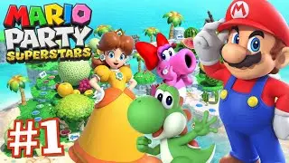 FIRST TIME PLAYING! | Mario Party Superstars Gameplay - Episode 1 (Nintendo Switch)